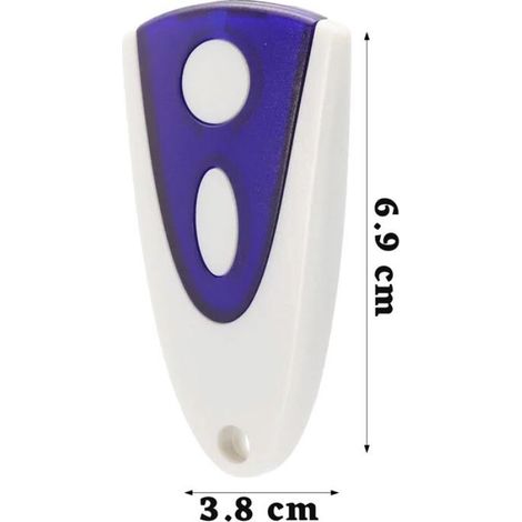 Lot De 2 Télécommande Porte Garage,compatible Novoferm Novotron 502 512,433,92mhz,système Domotique