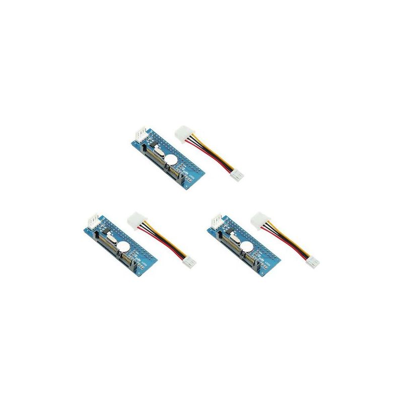 Ide 3x Auf 3,5 Zoll Desktop-festplattenadapterkarte, Ide-zu-parallel-zu-seriell-konverter Für Optische Laufwerke.