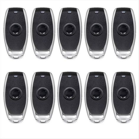 Télécommande Sans Fil 433 Mhz 1 Canal, Émetteur Rf, Contrôleur Pour Porte De Garage, Maison Intelligente, 10 Pièces