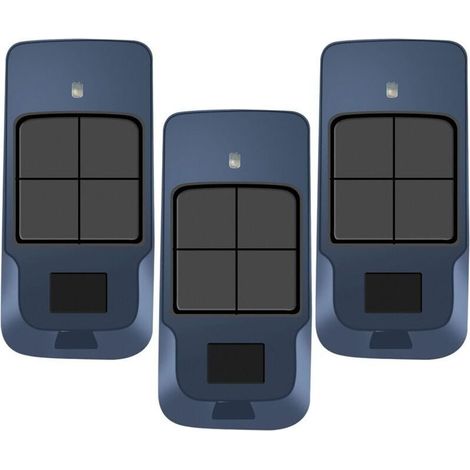 Télécommande Universelle 433 Mhz À 4 Canaux Pour Portes De Garage Et Volets Roulants, Copieur De Code Fixe