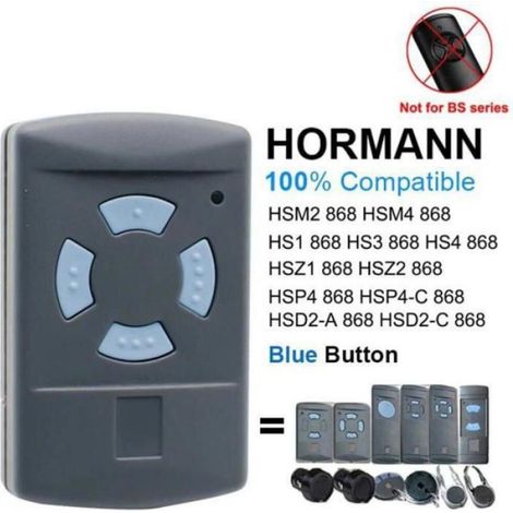 1 Télécommande 4 Boutons,fréquence 868 Mhz,auto-apprentissage,portail Garage