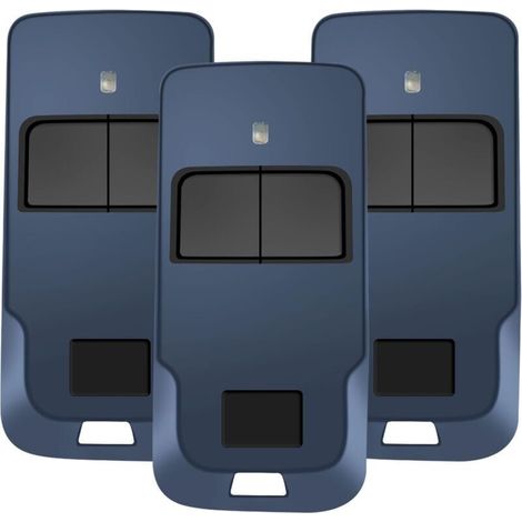 Télécommande 2 Canaux 433,92 Mhz Compatible Avec Mitto Cool C2 C4 Et Mitto 4 – Lot De 3 Remplacements Fiables Pour Systèmes Domotiques