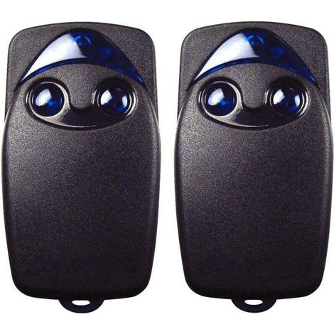 Télécommande Motorisation Portail - 433.92 Mhz - 2 Boutons - Compatible Era-inti One On1 On2 Very Vr Flo1r Flo2r Inti1 - 1 Pièce