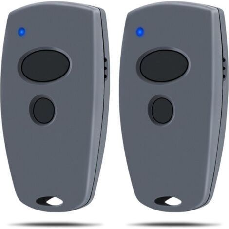 Télécommande Garage Compatible Marantec Digital 302/304/382/394/392/313/321/323 – 2 Pièces, Fréquence 433,92 Mhz, Codage Multi-bit