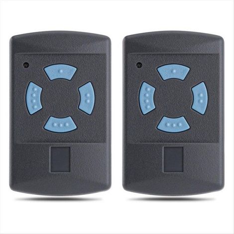 Paquet De 2 Émetteurs De Télécommande De Porte De Garage Pour Hormann Hsm4 868 Hse2 868 Hs4 868 Hsm2 868 868 Mhz Ouvre Porte Fob