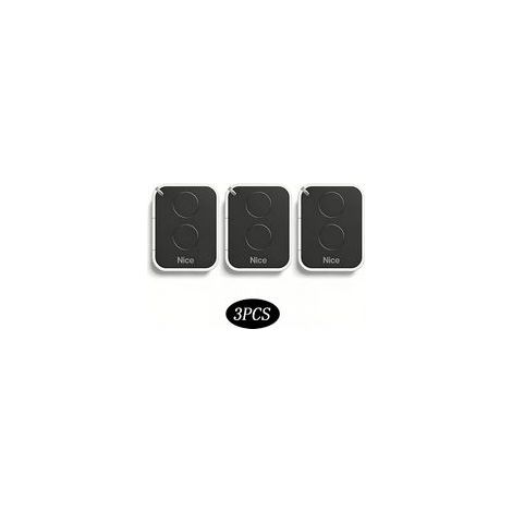 Pack De 3 Télécommandes Era-one On2e – 2 Canaux – Fréquence 433.92 Mhz – Portée Jusqu’à 200 Mètres – Compatible Motorisations