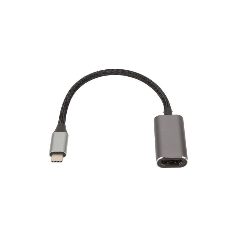 Hdmi-zu-usb-c-adapter Für Macbook Pro, 4k-hdmi-zu-usb-typ-c-konverterkabel Für Laptops, Plug-and-play Mit Stromanschluss, Unterstützt Bildschirmspiegelung Und -erweiterung