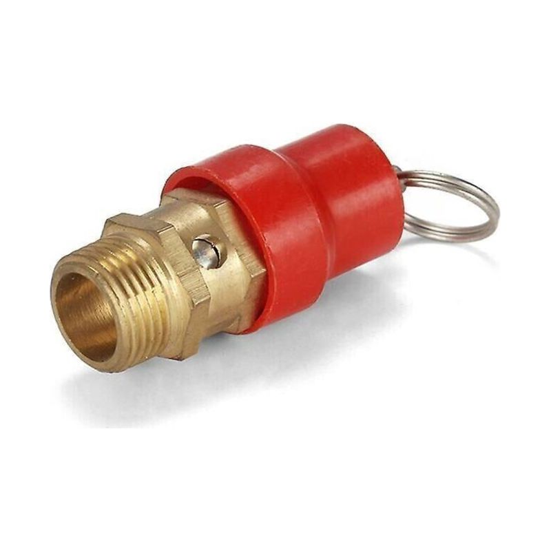 Sicherheitsventil Für G1/4-außengewinde-luftkompressor (8 Kg) – Korrosionsbeständiges Messing – Gegendruckschutz