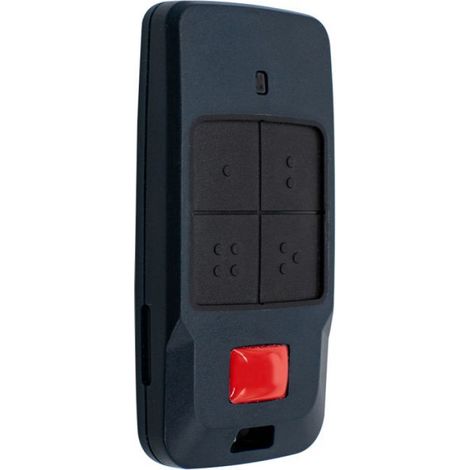 Télécommande - Porte De Garage - 4 Boutons - Compatible Avec Motorisations À Réception Radio 433,92 Mhz - 1 Pièce