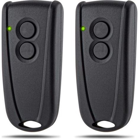 Télécommande Porte Garage - 433,92 Mhz - Compatible Hormann Ecostar Rsc2-433 Rse2-433 Liftronic 500/700/800 Portronic D2500/d5000/s4000 - 2 Pièces