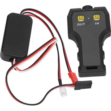 Télécommande Sans Fil Pour Treuil - Pour Modèle Rc 1/10 - Compatible Scx10 90046 D90 Trx4 - 2 Voies - 1 Pièce