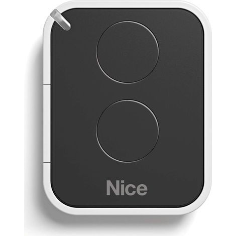 Télécommandes Nice Era-one On2e – Copie Du Signal De Télécommande En Une Touche-2 Canaux – Fréquence 433.92 Mhz – Portée Jusqu’à 200 Mètres – Compatible Motorisations Nice