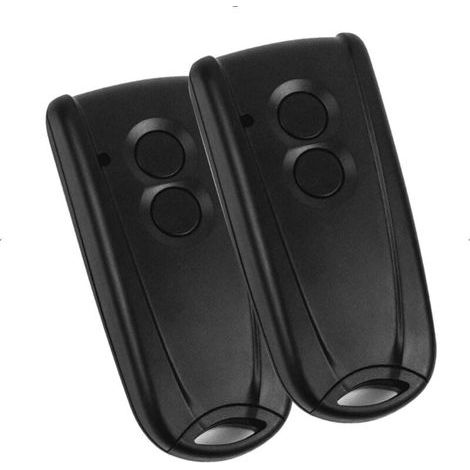 Télécommande Garage 433 Mhz Compatible Hormann Rsc2 Rse2 Rsz1 Ags Lot De 2