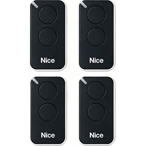 Télécommande Nice Era Inti Noir Inti2 Lot Of 4