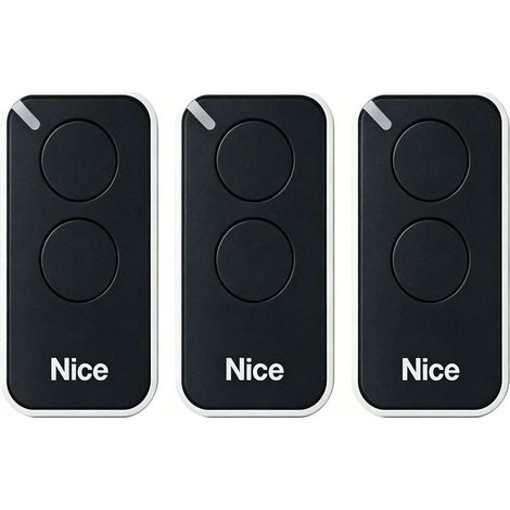 Télécommande Nice Era Inti Noir Inti2 Lot Of 3