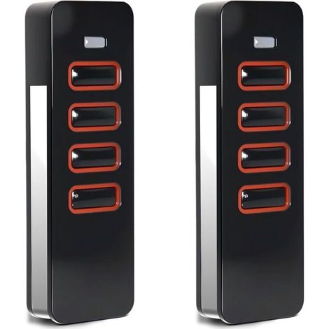 Télécommande Garage Sommer 4018v000, Lot 2 Pièces 868 Mhz, 4 Canaux Pour Motorisation Porte