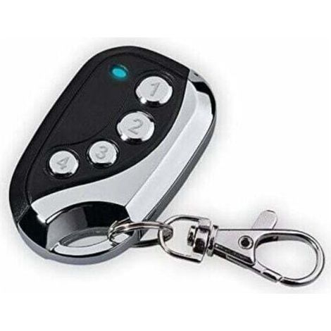 Télécommande Universelle 433.92 Mhz Pour Portail, Garage, Alarme Et Éclairage – Sans Pile Ni Configuration, Copie Facile