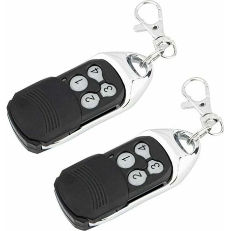Télécommande Compatible Avec Normstahl L'Émetteur Ea433 2ks, Ea433 4ks, Rcu 433-2, Rec433-4, T433-4, Ea433 2km Micro 2 Stück
