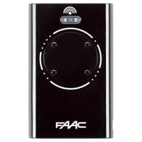 Télécommande 4 Canaux Faac Xt4 868 Slh Noire - 7870101