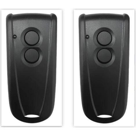2 Pièces Telecommande Porte De Garage Pour Ecostar Rsc2-433 Rse2-433 Rsz1-433, Pour Hormann Ecostar Liftronic/tubauto Europro 500/700/800, Pour Portro
