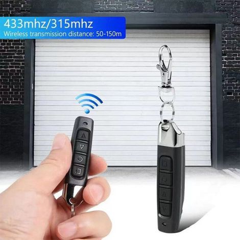 Ouvre-porte De Garage Électrique Télécommandé,copie 433mhz,duplicateur De Contrôle Sans Fil,transmetteur De Code De-5pcs Abcd
