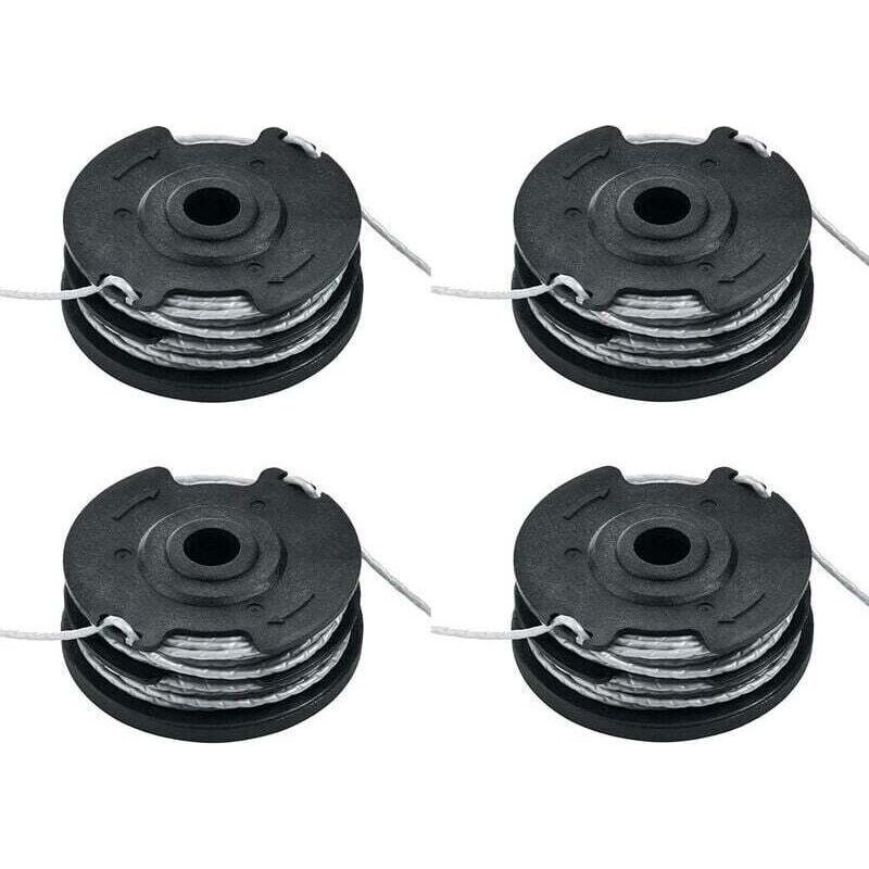 Bosch F016800351 Nachfüllpackung Und Integrierte 6-m-spule Mit 1,65 Mm Durchmesser Trimmerfaden Für Rasentrimmer