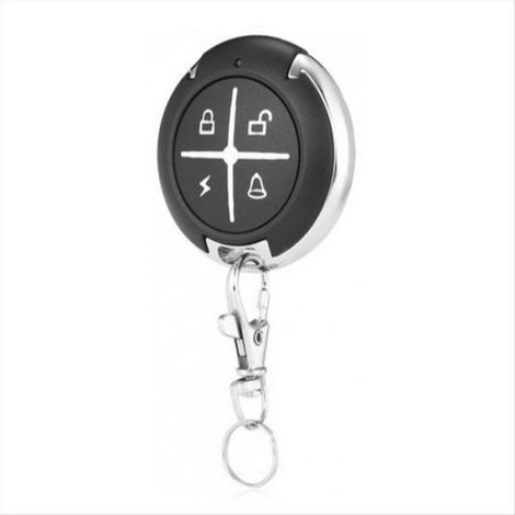 Télécommande Rf 433 Mhz - 4 Canaux - Clonage Pour Portail Porte De Garage - 1 Pièce