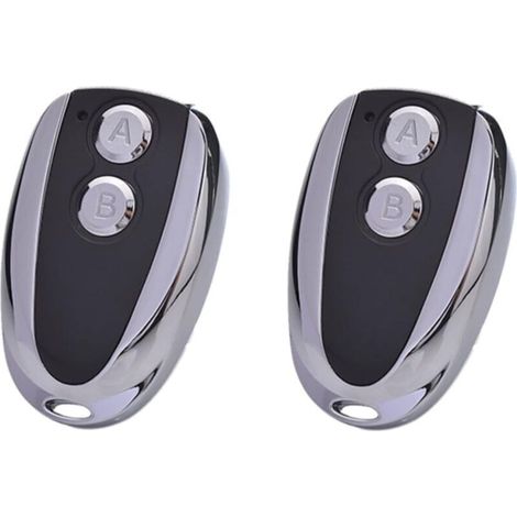 Télécommande 433,92 Mhz - Compatible Rsc 2 Rse 2 - Pour Moteur Porte Garage Portail - 2 Pièces