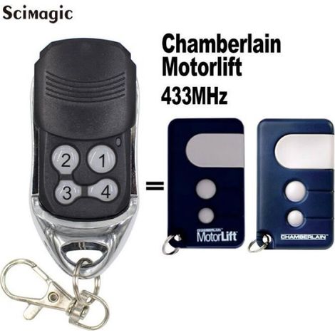 Télécommande De Porte De Garage Pour Chamberlain Hurlift,émetteur Porte-clés,cr550,ml,mlr,84335 Aml[b713747196]