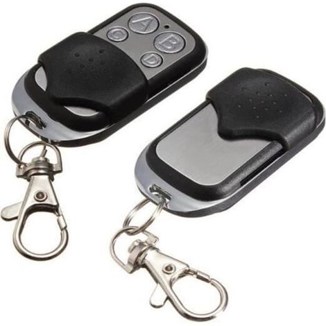 Télécommande Porte De Garage - 433 Mhz - Hopping Code - Pour Récepteur Ou Carte De Commande De Moteur - 2 Pièces