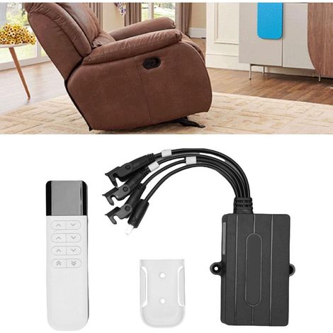 Commande Sans Fil Motorisée De Fauteuil Roulant Intelligent, Contrôleur Sans Fil 2.4g Mono-moteur Pour Siège De Levage Électrique, Système De Commande De Siège Inclinable Intelligent Avec Une Protecti