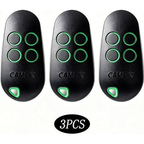 Télécommande À Code Roulant - 433 Mhz Et 868 Mhz - Pour Portails Motorisés - Lot De 3