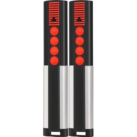 Télécommande De Porte De Garage 868 Mhz – Lot De 2, 4 Canaux, Compatible Avec Modèles 4020 Et 4026, Émetteur Manuel Pour Portail