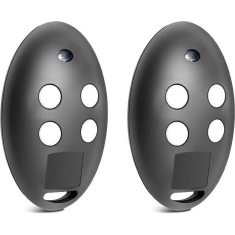 Télécommande Universelle 433,92 Mhz Pour Portail – 4 Canaux – Compatible Avec Systèmes Mitto2 – Lot De 2