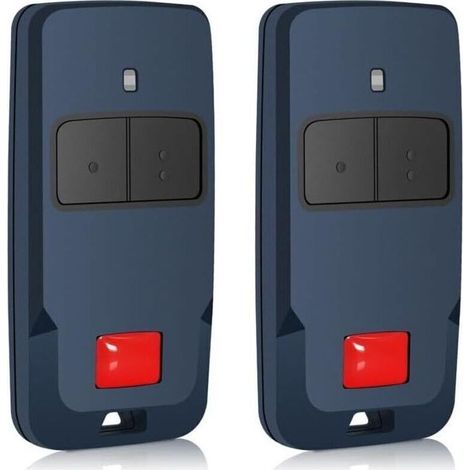 Lot De 2 Télécommandes 433 Mhz Rolling Code Pour Mitto Cool C2, Mitto 2a, Rcb 02, Trc