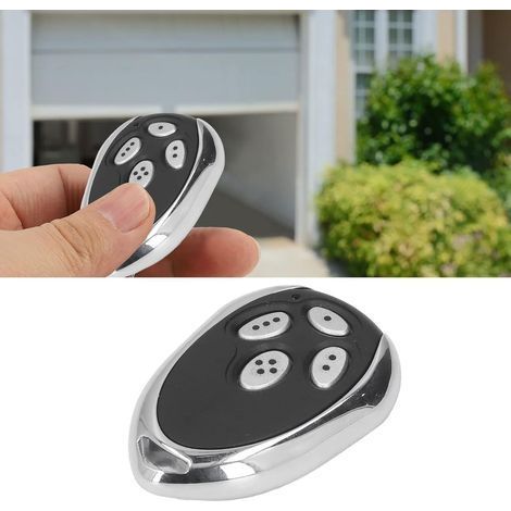 Télécommande Pour Porte De Garage 433 Mhz, Duplicateur De Télécommande, Dispositif De Commande Universel Pour Portes De Garage Électriques, Compatible Avec Les Volets Roulants Et Les Barrières De Port