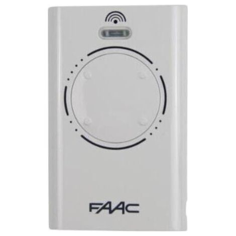 – Télécommande Faac Xt4 868 Slh 4 Canaux – Émetteur Mural Slh Non Clonable – Alimentation 2 Piles Cr2032 – Pour Portails Et Portes De Garage