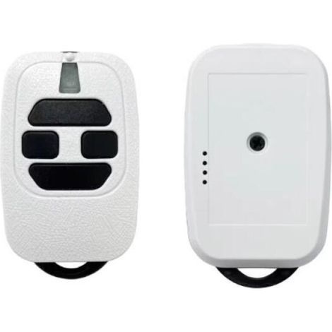 Kit Émetteur Portable Pour Porte De Garage (2 Pièces) - 433,92 Mhz - Compatible Avec Dea Gti2/4, Gt2/4, Mio Tr2/4, Mio Tr2n/4n - 4 Boutons