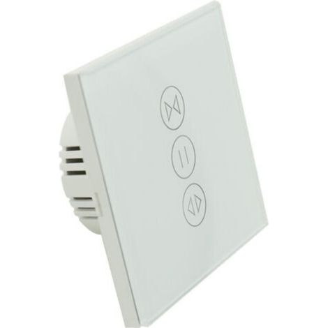 Interrupteur Volet Roulant Connecté, Ouverture Réglable, Commutateur Rideau Stores Wifi, Compatible Avec Alexa Google Home Pour Commande Vocale, Minuterie Intelligent Moteur Mural