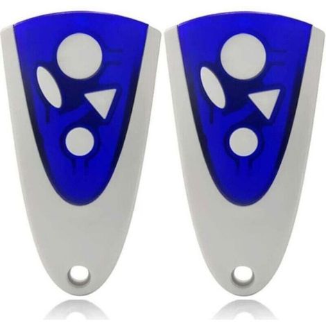 2 Télécommandes Pour Portes De Garage Novoferm Novotron 502 Max43-2 Novotron 512 Mix43-2 433,92 Mhz - Lot De 2 Émetteurs Portables