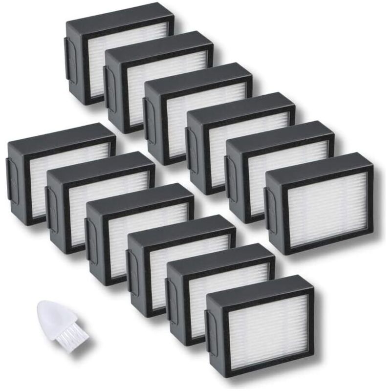 Hocheffiziente Hepa-filter Als Ersatz Für Irobot Roomba I-serie (i1, I1152, I3+, I4+, I6, I7+, I8) Und E-serie (e5, E6), Kompatibel Mit J5+ (nicht Kompatibel Mit J7+/j9+ Combo) – 12er-packung