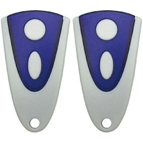 Pair Lot De 2 Émetteur Porte De Garage 433,92mhz Compatible Avec Novoferm Novotron 502 Max43-2 Novotron 512 Mix43-2 Pour Novotron 522 Novoferm Mnhs433-2