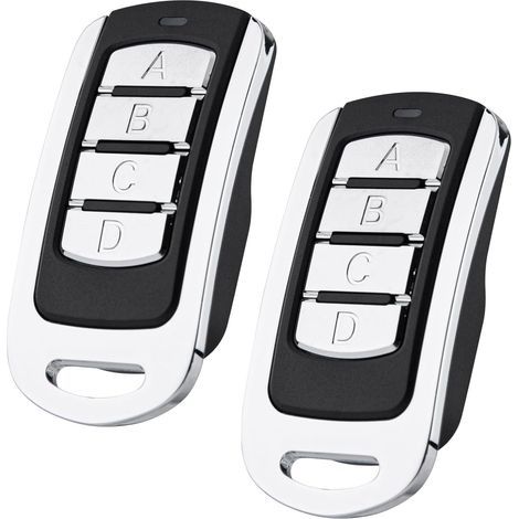 2 X Émetteur Manuel Pour Hörmann Hsm4-868 Hs(m) 2/4 Hse2-868 Hs4-868 Compatible Avec Marantec Digital D302 D304 Émetteur Manuel Compatible Avec Toranriebe Bhs140 Bernese Émetteur Manuel