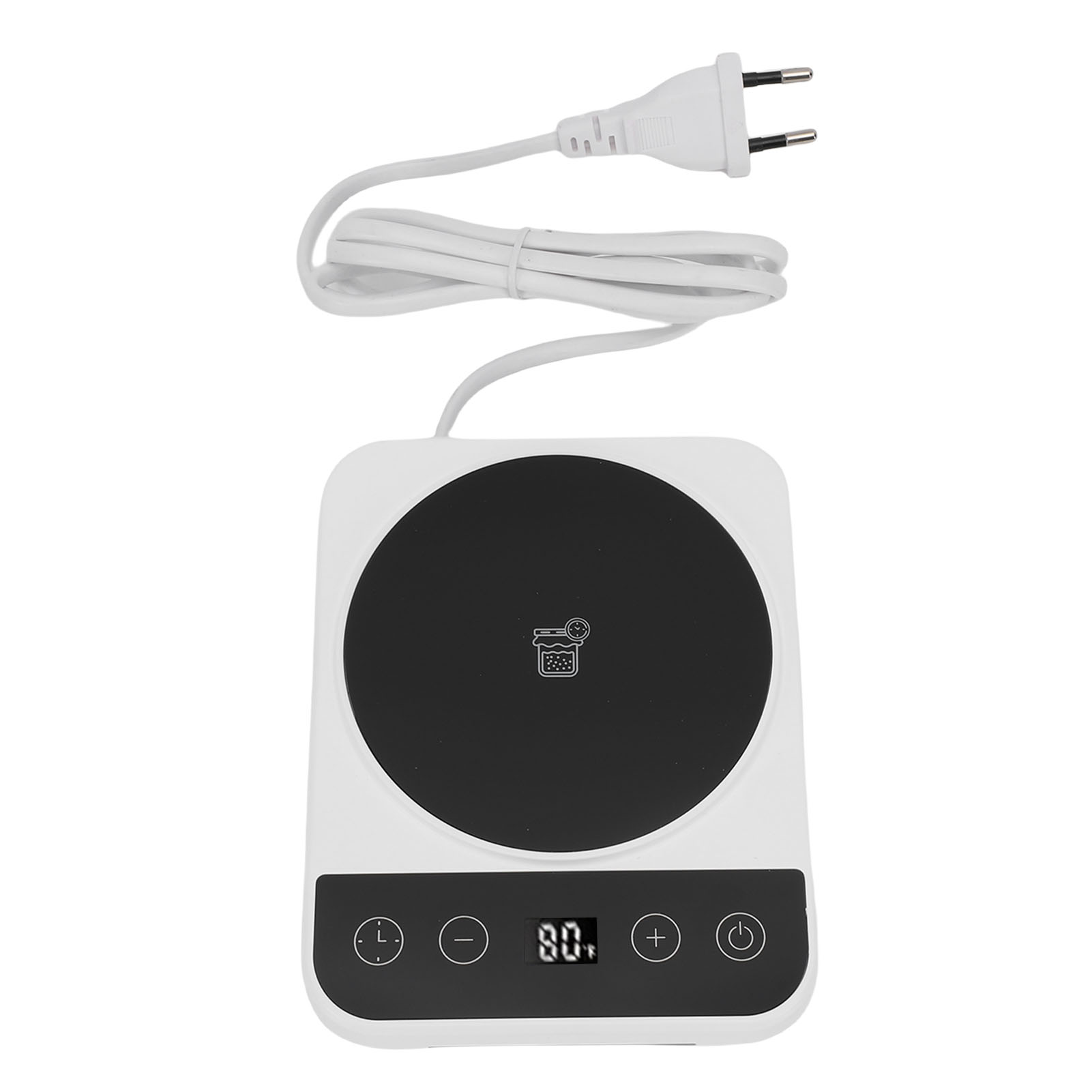 Heizmatte Für Sauerteigstarter Mit 12-stunden-timer, Einstellbarer Temperatur, Für Den Küchengebrauch, Weißer Eu-stecker, 220–240 V
