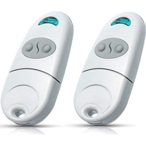 Télécommande Universelle Portail, Came Top 432na Lot De 2 Telecommandes Portatives 433, Compatibles Avec Télécommande De Porte Et De Garage Top432ev/432/432ee/432a /432m/432s T432/came 432,433.9