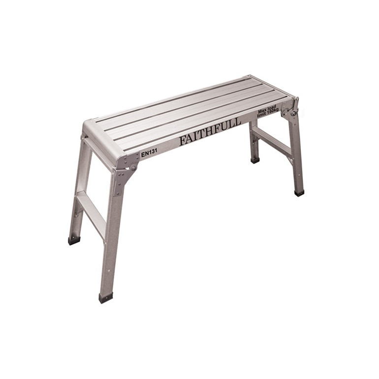 Klappbare Plattform Höhe 520mm Last 150kg Max. - Faithfull