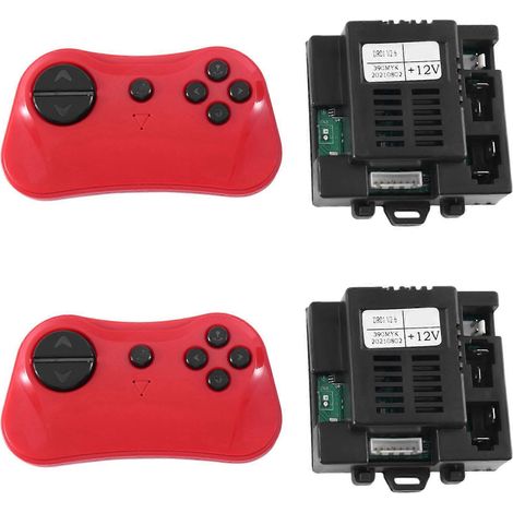 2 Télécommandes Et Récepteurs Bluetooth Dr01 2.6 390myk 12 2.4g, Compatibles Avec Les Pièces De Rechange Pour Voitures Électriques Pour Enfants