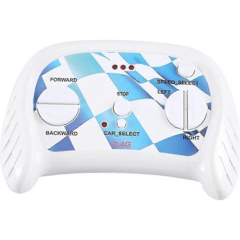 Télécommande Bluetooth 2,4 Ghz Compatible Avec Les Voitures Électriques Pour Enfants, Télécommande Blanche Pour Accessoires De Voitures Électriques Pour Enfants, Xinhan.