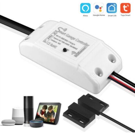 Ouvre Porte De Garage Wifi 2.4g, Télécommande De Porte De Garage De Surveillance D'Application, Pour L'Application Smart Life/pour Android Ios Téléphonique