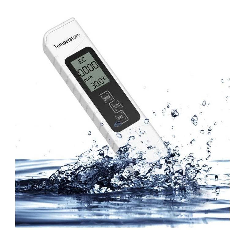 Wasserqualitätsmessgerät – 3 In 1 – Tds – Ec – Temperatur